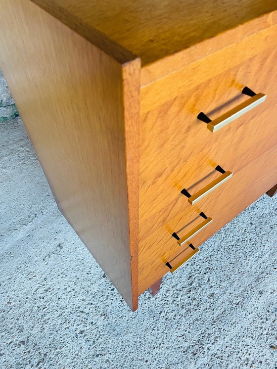 Image 1 of Mid-Century, Vintage, Oak Chest Of Drawers 1970’S