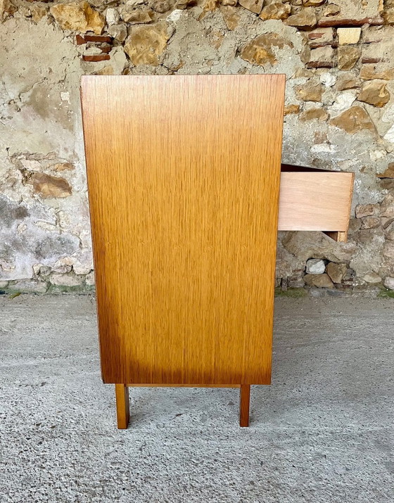 Image 1 of Mid-Century, Vintage, Oak Chest Of Drawers 1970’S