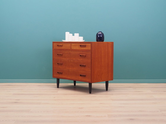 Image 1 of Teak Chest Of Drawers, Danish Design, 1970S, Production: Denmark