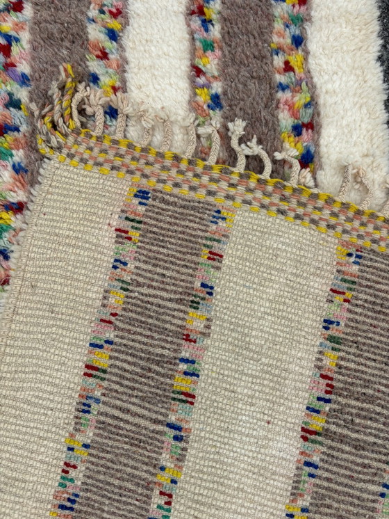 Image 1 of "Jesna" - Contemporary Moroccan Runner Wool Rug