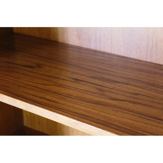 Image 1 of Vintage Scandinavian Sideboard In Solid Teak And Brass 1950s