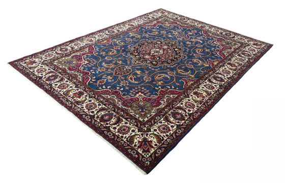 Image 1 of Hand-knotted Persian carpet Mashhad - 334 X 246 Cm