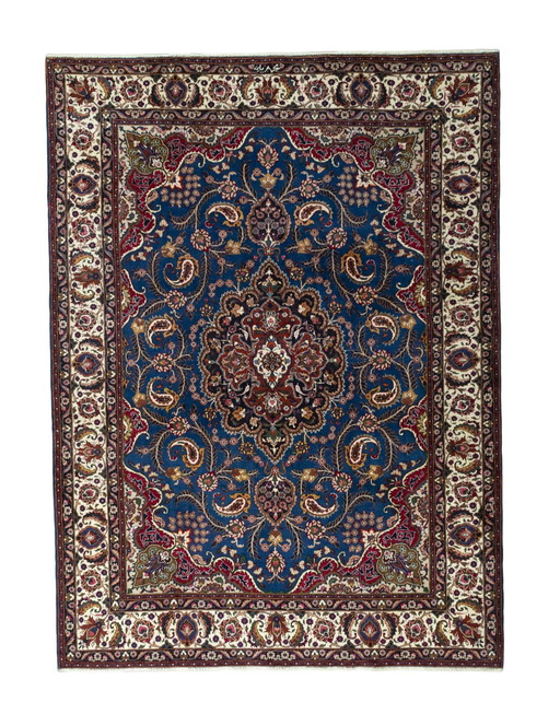 Hand-knotted Persian carpet Mashhad - 334 X 246 Cm