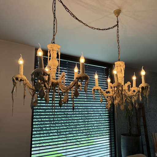 2x Hot Crown Piet Boon chandelier