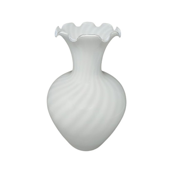 Image 1 of 1960s Astonishing Vase By Dogi in Murano Glass. Made in Italy