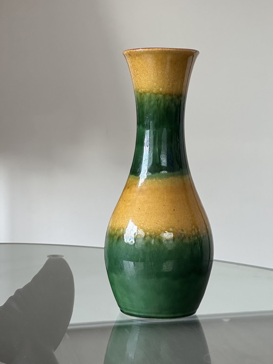 Image 1 of Vase West Germany Mid - Century Ceramics Jug Vintage