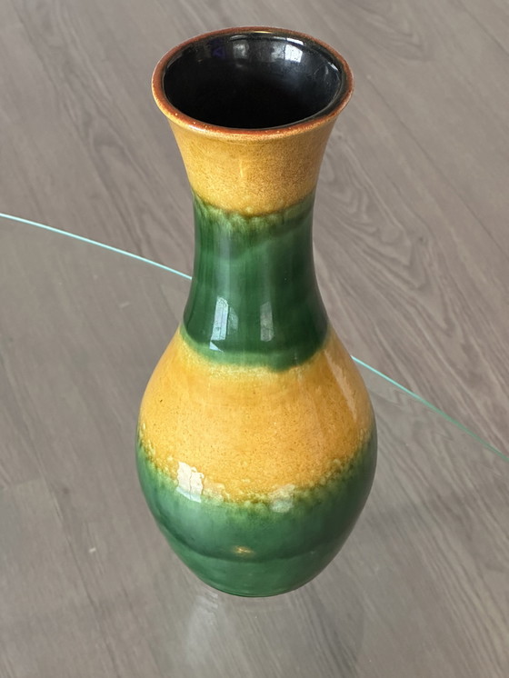 Image 1 of Vase West Germany Mid - Century Ceramics Jug Vintage