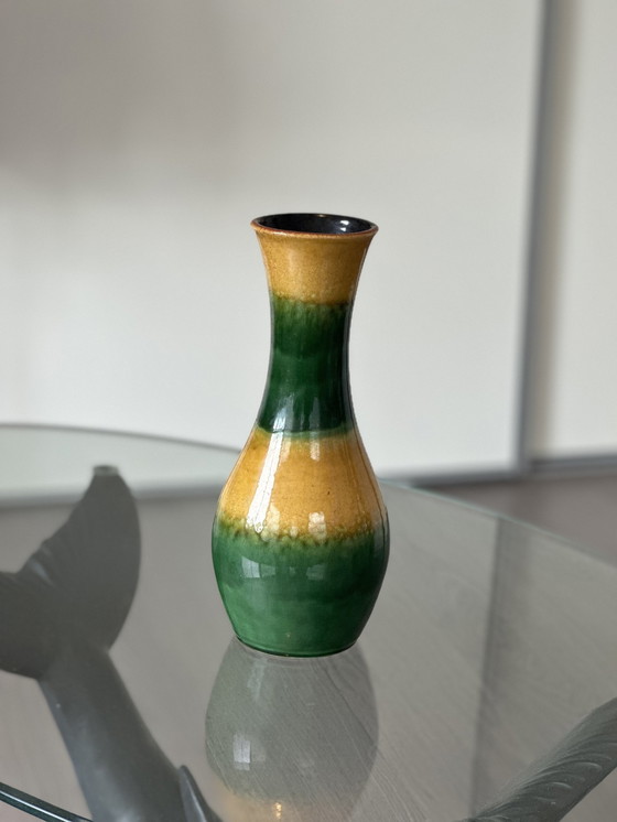 Image 1 of Vase West Germany Mid - Century Ceramics Jug Vintage