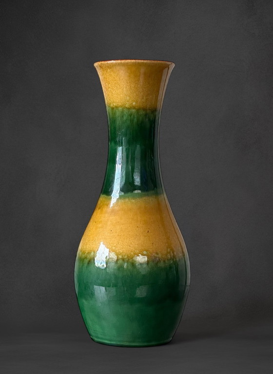 Image 1 of Vase West Germany Mid - Century Ceramics Jug Vintage