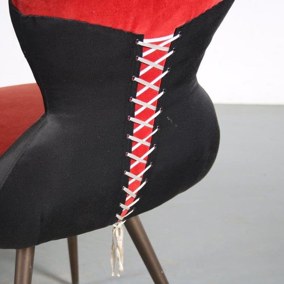 Image 1 of 1950s Bust Shaped Side Chairs from France