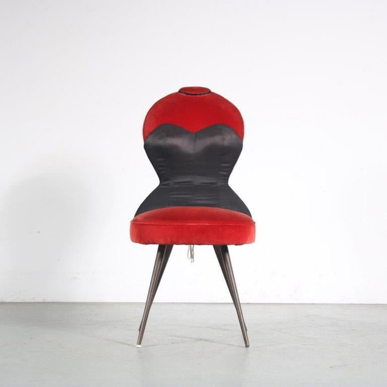 Image 1 of 1950s Bust Shaped Side Chairs from France