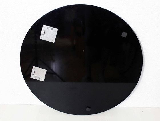 Image 1 of Free-form round mirror from the 80s/90s