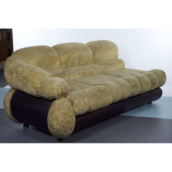Image 1 of Space Age vintage three-seater sofa by Adriano Piazzesi, Italy 1970s