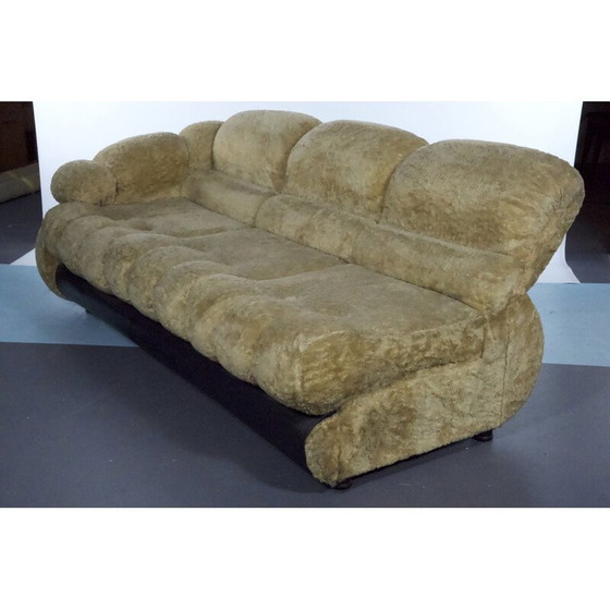 Image 1 of Space Age vintage three-seater sofa by Adriano Piazzesi, Italy 1970s