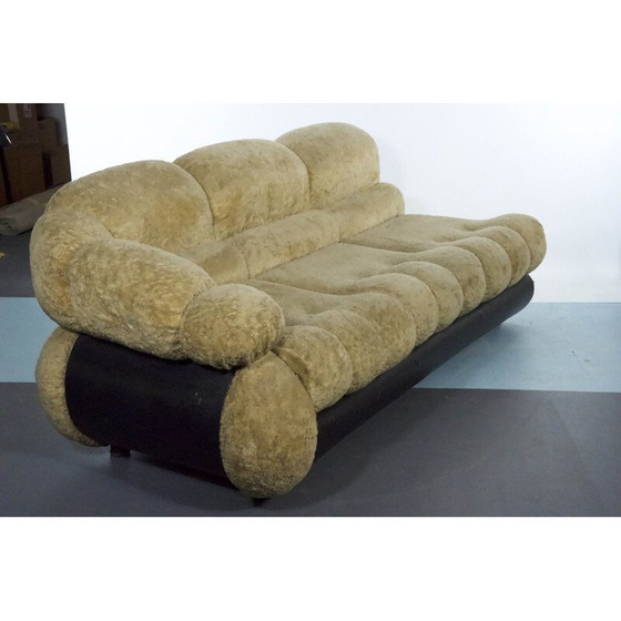 Image 1 of Space Age vintage three-seater sofa by Adriano Piazzesi, Italy 1970s
