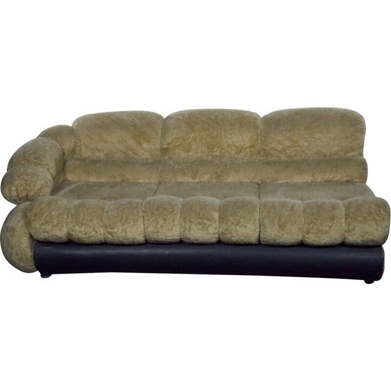 Image 1 of Space Age vintage three-seater sofa by Adriano Piazzesi, Italy 1970s
