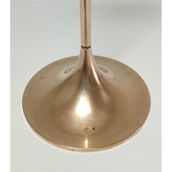 Image 1 of Vintage solid brass candlestick model Hi Fi by Max Bruël for Torben Orskov, Denmark 1970
