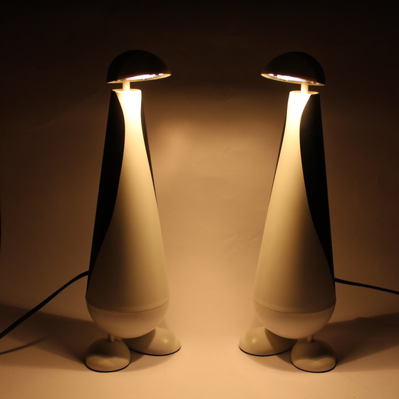 Image 1 of 2X Penguin Table Lamps