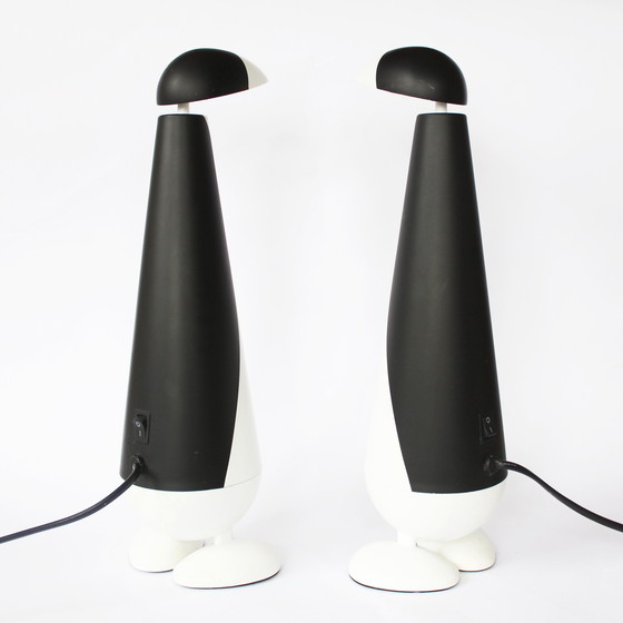 Image 1 of 2X Penguin Table Lamps