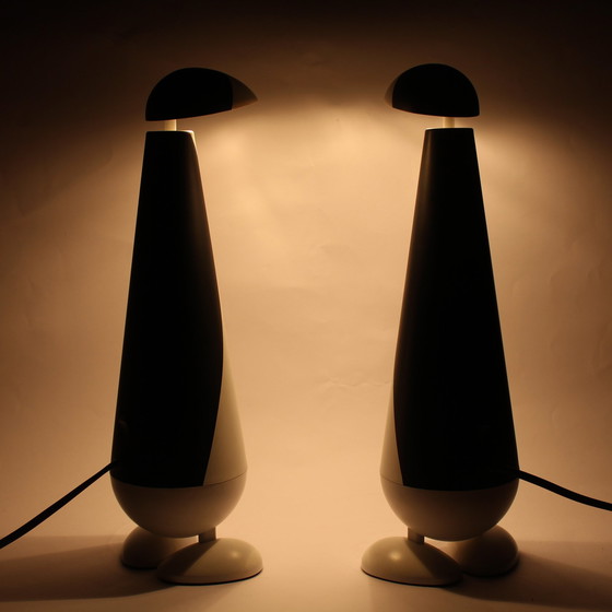 Image 1 of 2X Penguin Table Lamps