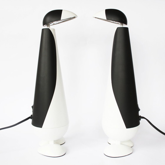 Image 1 of 2X Penguin Table Lamps