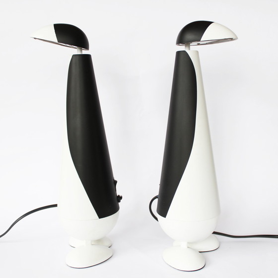 Image 1 of 2X Penguin Table Lamps