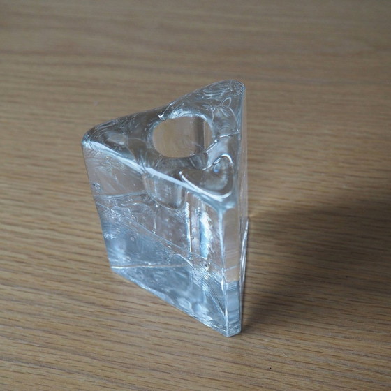 Image 1 of 1980S Iittala Arkipelago 'Ice' Candlestick 