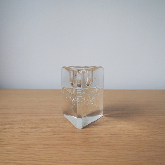 Image 1 of 1980S Iittala Arkipelago 'Ice' Candlestick 