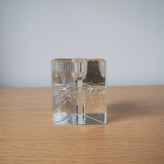 Image 1 of 1980S Iittala Arkipelago 'Ice' Candlestick 