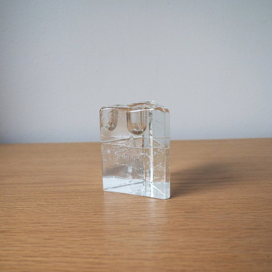 Image 1 of 1980S Iittala Arkipelago 'Ice' Candlestick 