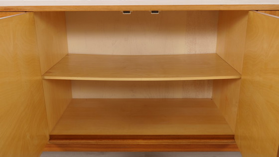 Image 1 of Vintage sideboard | Wooden handles | Walnut | 240 cm