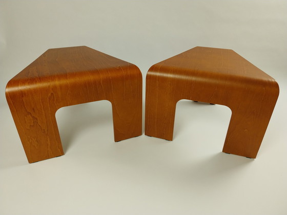 Image 1 of Ekornes Stressless Plywood Coffee Table, 1975