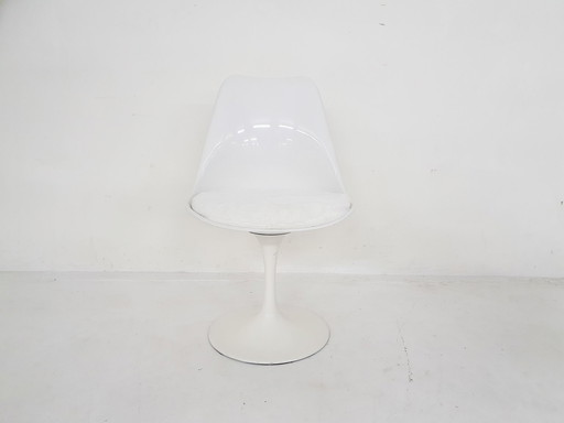 White Tulip Chair By Rudi Bonzanini, Italy 1970'S