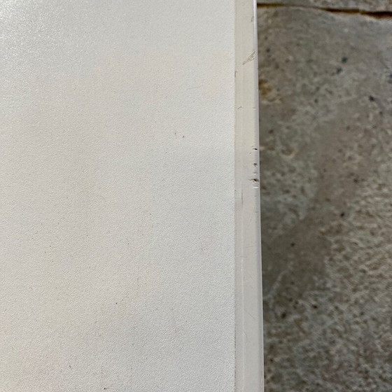 Image 1 of Tavolino da caffè vintage in metallo beige chiaro di Kartell, 1978