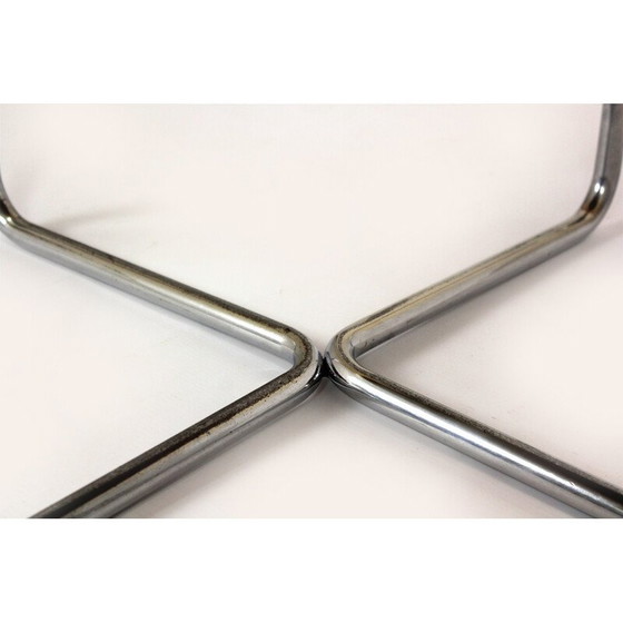 Image 1 of Vintage Bauhaus tubular steel and wood dining set by Mart Stam, Czechoslovakia 1930s