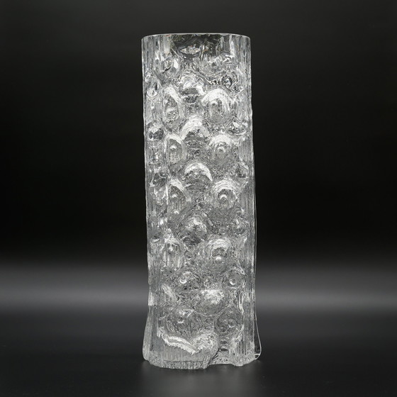 Image 1 of Rosenthal Martin Freyer Abstract Brutalist Op Art Glass Vase