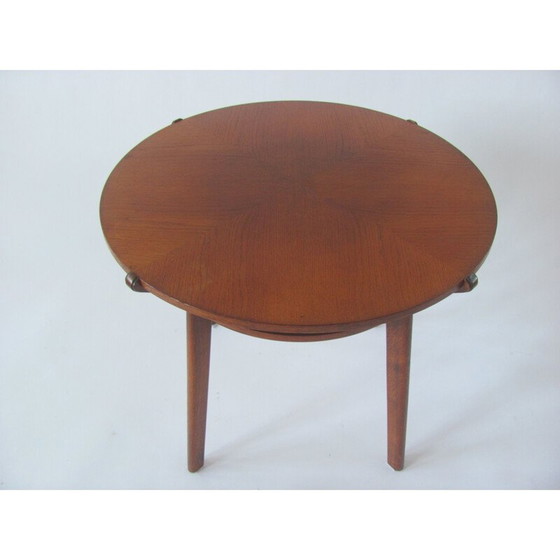 Image 1 of Round vintage coffee table from Interiér Praha, Czech 1960