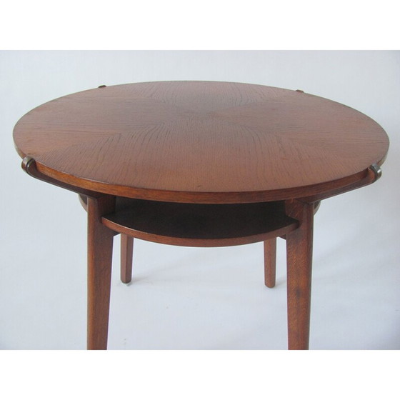 Image 1 of Round vintage coffee table from Interiér Praha, Czech 1960