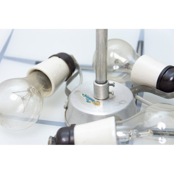 Image 1 of Lampada a sospensione cromata vintage, Cecoslovacchia 1950-1960