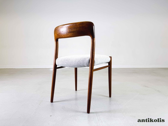 Image 1 of Mid - Century Chair J.L. Møllers Møbelfabrik Niels O Møller Model 75 Teak