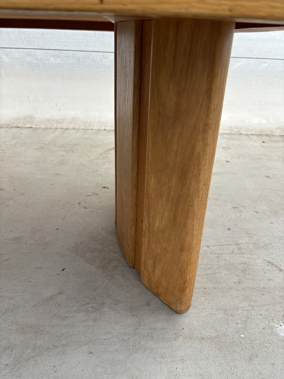 Image 1 of Midcentury Oak Salon Table