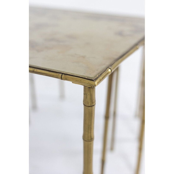 Image 1 of Vintage nesting tables by Maison Baguès, 1970