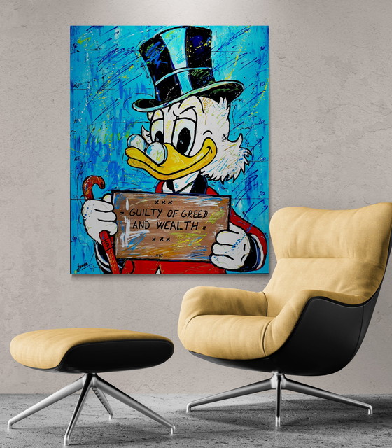 Image 1 of Uncle Scrooge, Guilty of greed and wealth