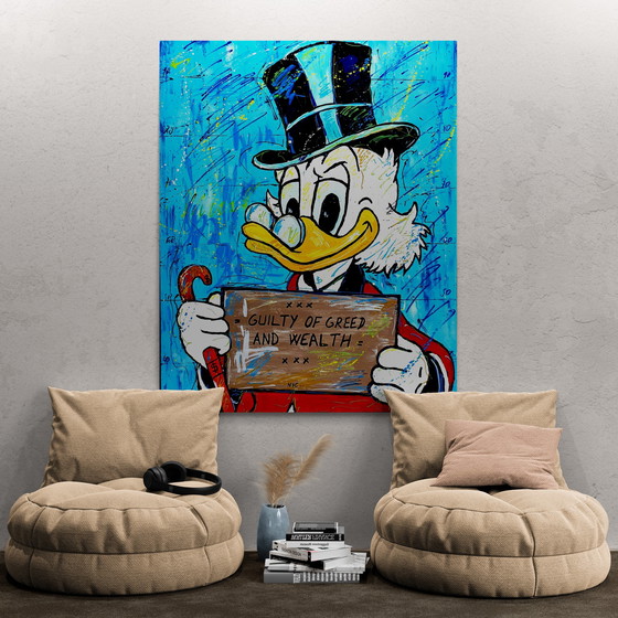 Image 1 of Uncle Scrooge, Guilty of greed and wealth