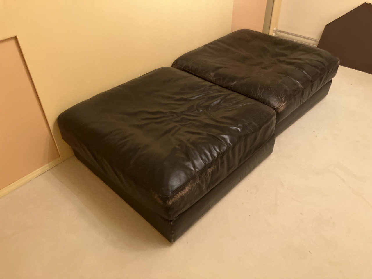 2x pouf de Sede
