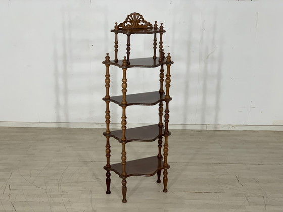 Image 1 of Victorian shelf wooden shelf bookcase