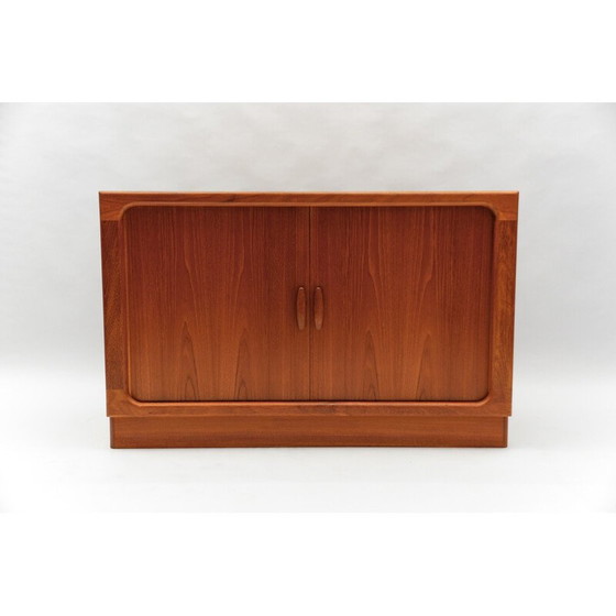 Image 1 of Vintage teak sideboard with sliding doors for Dyrlund, Denmark 1960