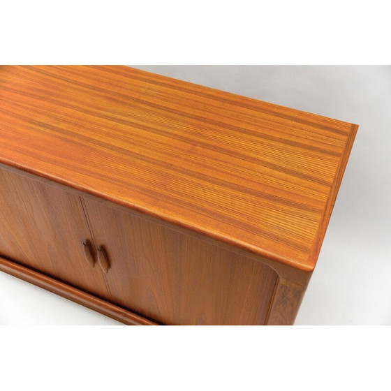 Image 1 of Vintage teak sideboard with sliding doors for Dyrlund, Denmark 1960