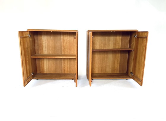 Image 1 of 2X Teak Shoe Cabinet '70s