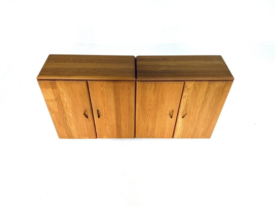 Image 1 of 2X Teak Shoe Cabinet '70s